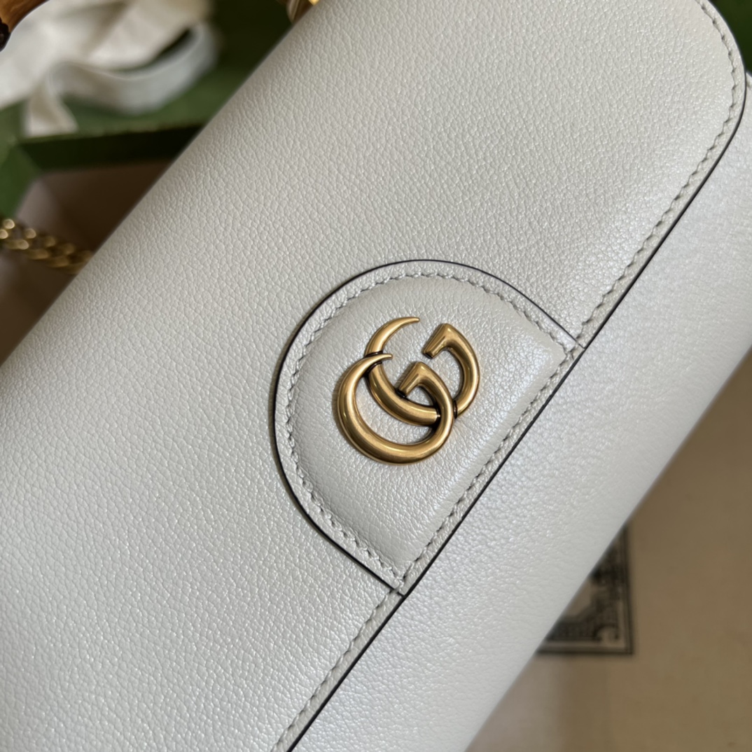Replica Gucci Gg Small Top Handle Bag With Bamboo 675794 - Image 7