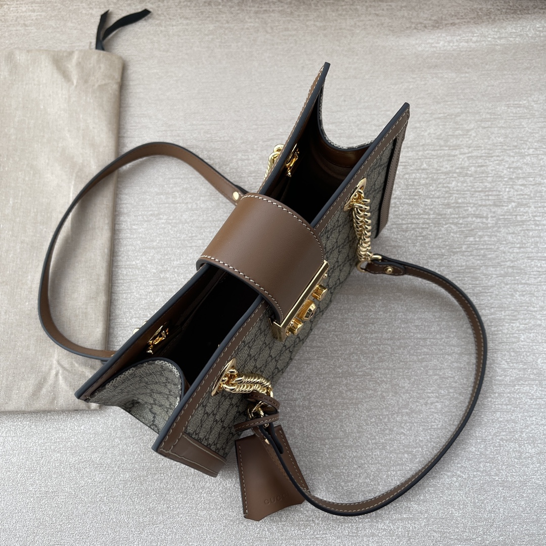 Replica Gucci Padlock Small Gg Shoulder Bag 498156 Khnkg8534 - Image 9