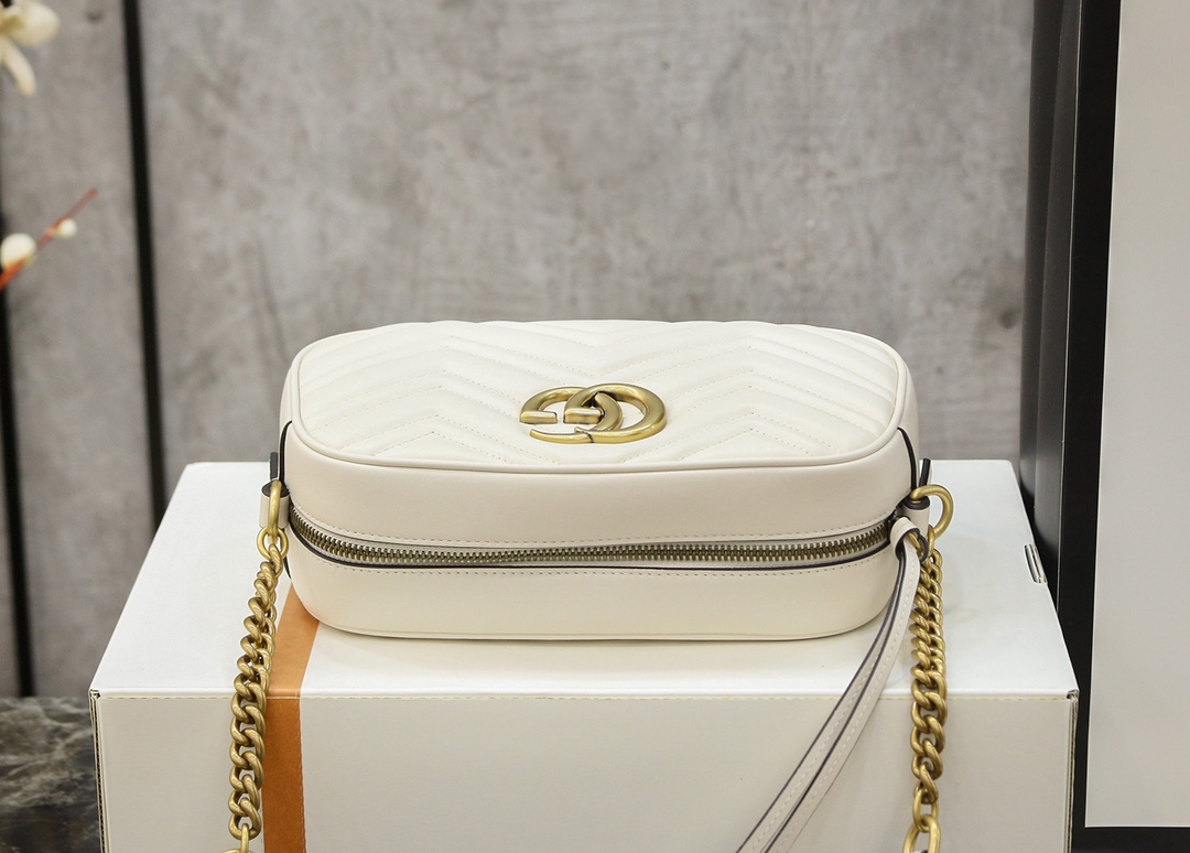 Replica Gucci Gg Marmont Matelasse Shoulder Bag 447632 - Image 2