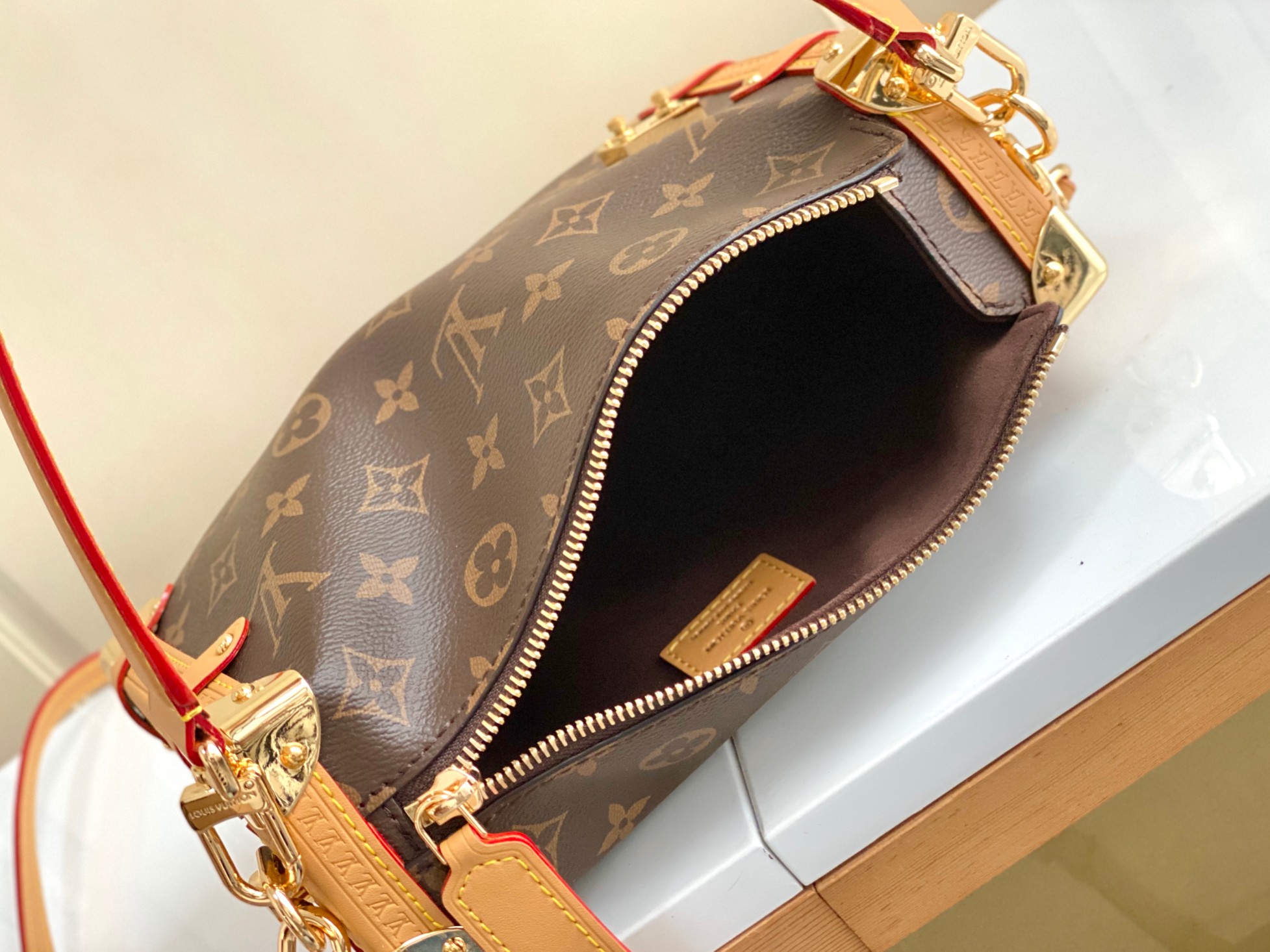 Replica Louis Vuitton Monogram Canvas Side Trunk M46358 - Image 2