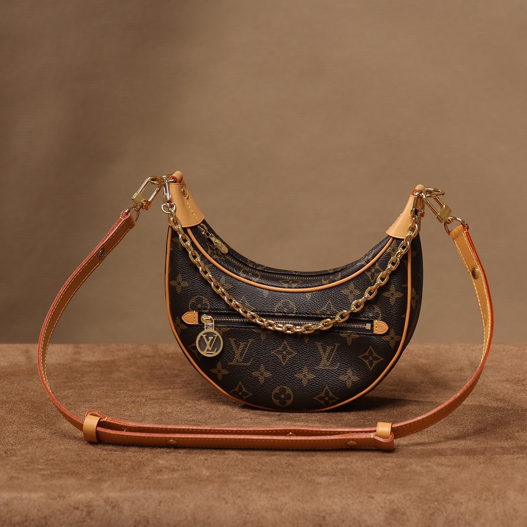 Replica Louis Vuitton Monogram Canvas Loop Bag M81098 - Image 9