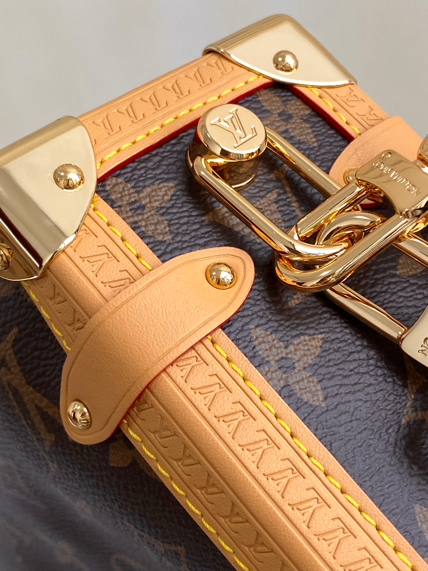 Replica Louis Vuitton Monogram Canvas Side Trunk M46358 - Image 3