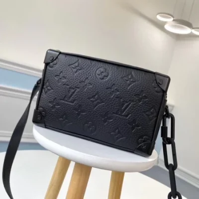 Replica Louis Vuitton Mini Soft Trunk Taurillon Monogram M55702