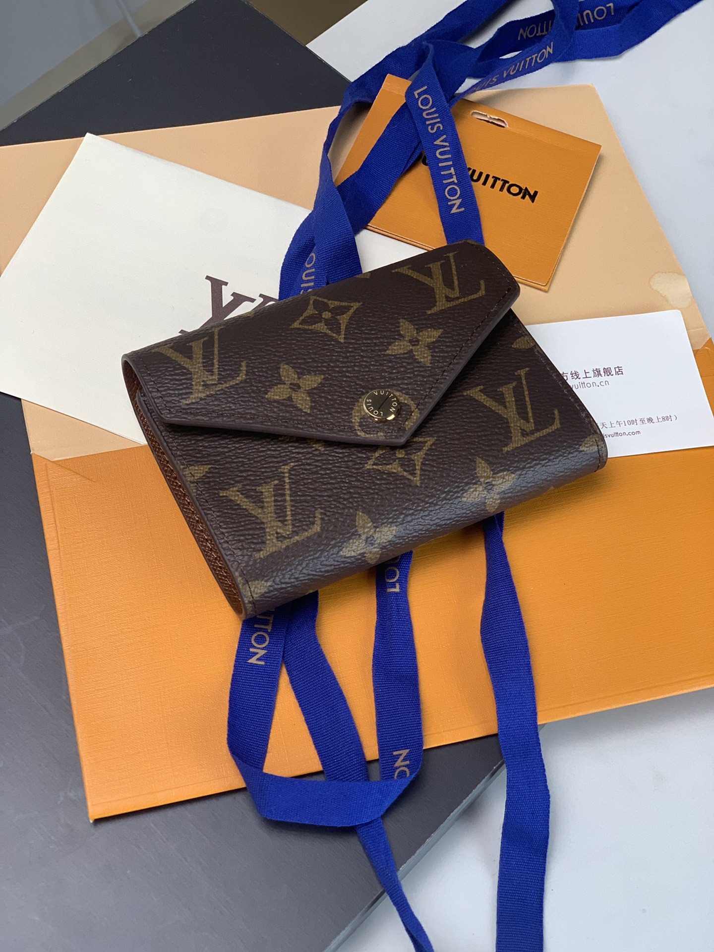 Replica Louis Vuitton Monogram Victorine Wallet M62472 - Image 2