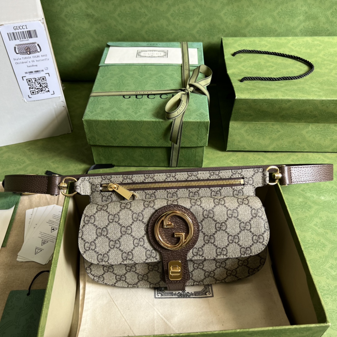 Replica Gucci Blondie Belt Bag Gg Supreme Canvas 718154