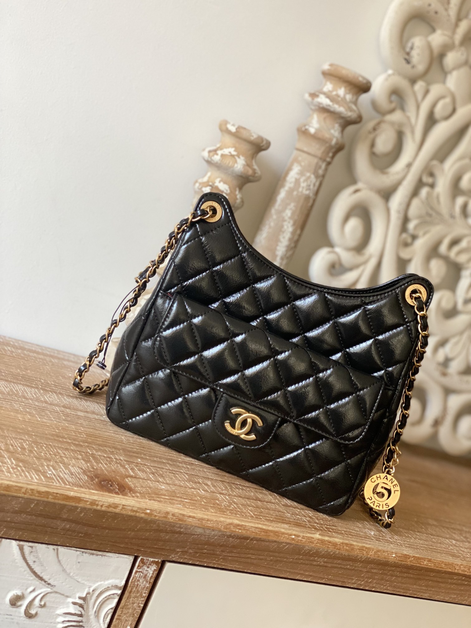 Replica Chanel Cf Mini 3690 Black