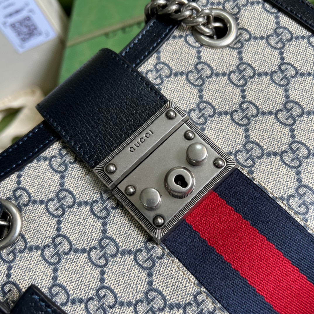 Replica Gucci Padlock Gg Supreme Top Handle Bag 453188 - Image 7