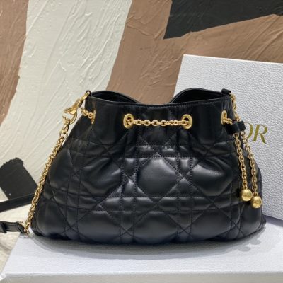 Replica Dior Medium Ammi Bag Sand Pink Supple Macrocannage Lambskin M22566Fbe_M900