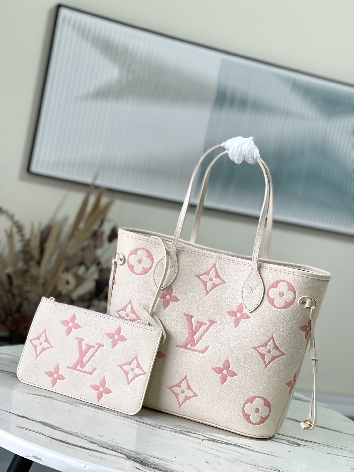 Replica Louis Vuitton Neverfull Mm Pink M21579