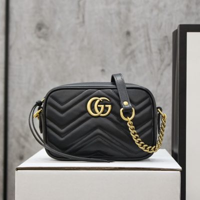 Replica Gucci Gg Marmont Matelasse Mini Bag 448065