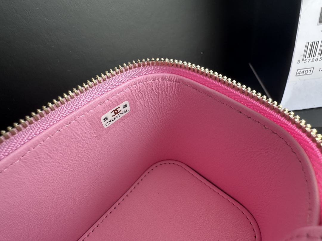 Replica Chanel Clutch With Chain Grained Calfskin & Gold-Tone Metal Pink Ap3203 - Image 3