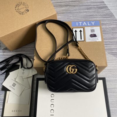 Replica Gucci Gg Marmont Matelasse Mini Bag 448065
