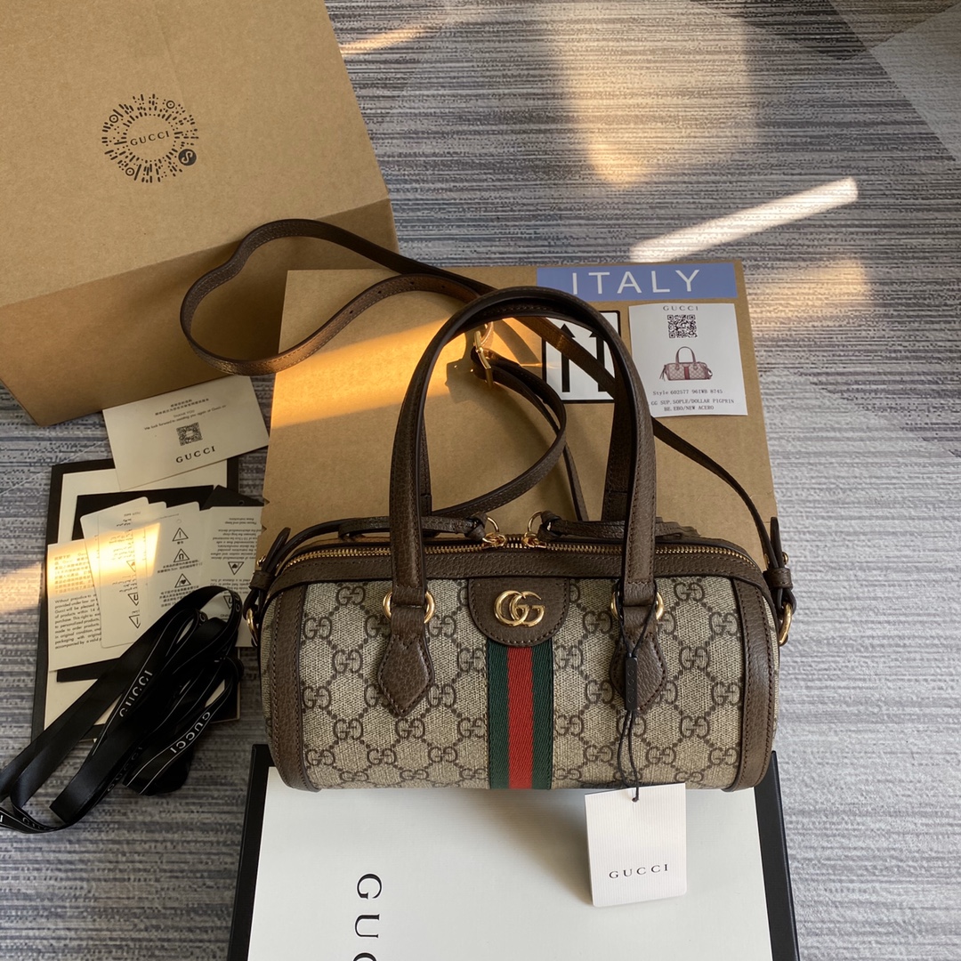 Replica Gucci Ophidia Gg Small Boston Bag 602577 - Image 5
