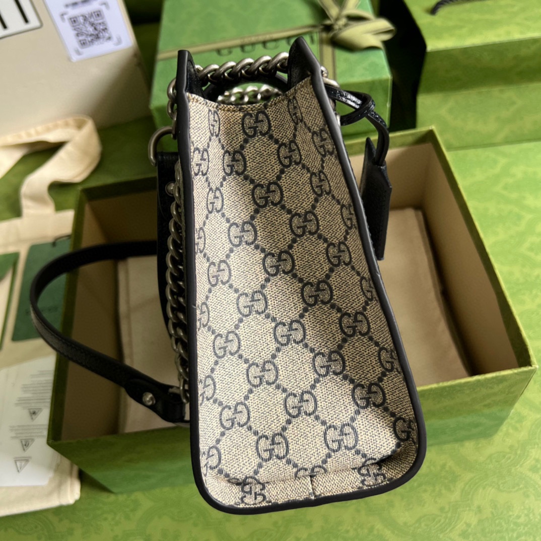 Replica Gucci Padlock Gg Supreme Top Handle Bag 453188 - Image 9