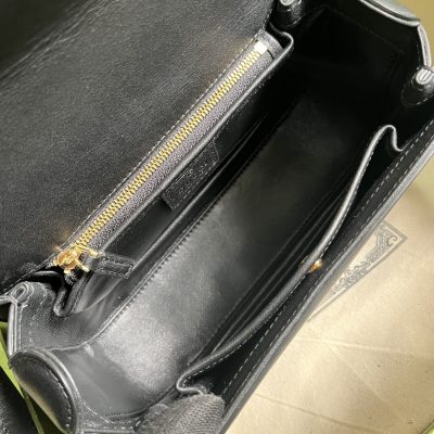 Alternative view of Replica Gucci Blondie Top-Handle Bag Black 735101