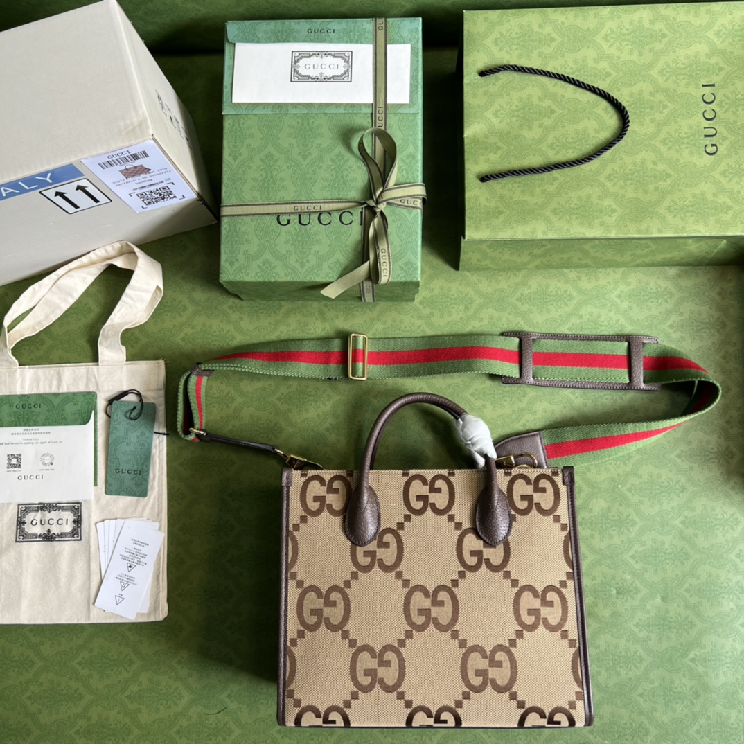 Replica Gucci Jumbo Gg Tote Bag 678839 - Image 4