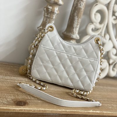 Alternative view of Replica Chanel Cf Mini 3710 White