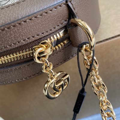 Alternative view of Replica Gucci Ophidia Mini Gg Round Shoulder Bag 550618