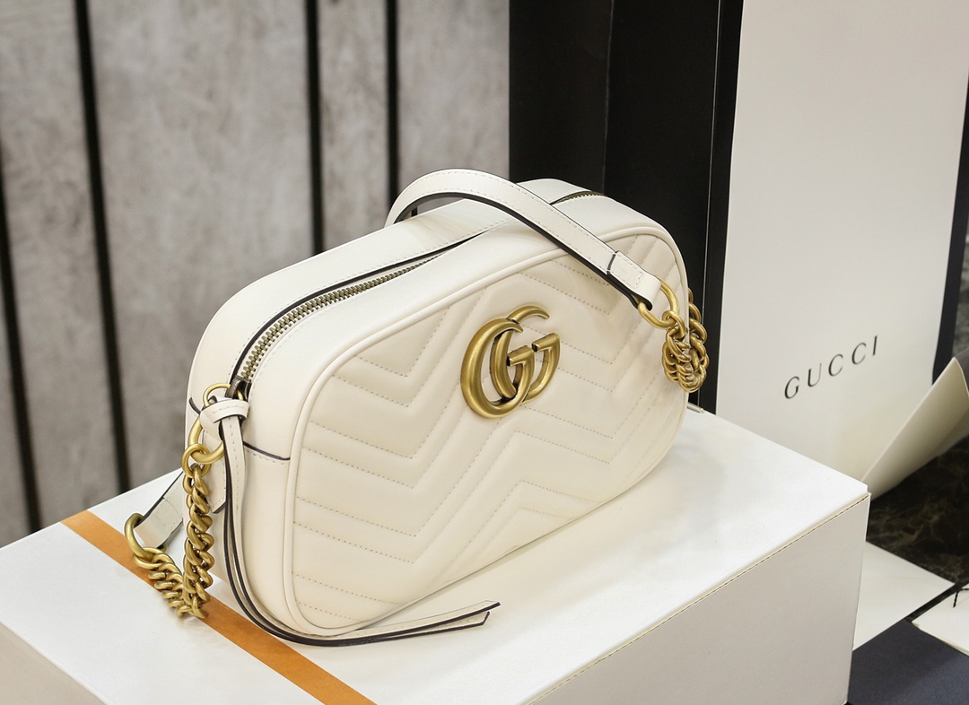 Replica Gucci Gg Marmont Matelasse Shoulder Bag 447632 - Image 7