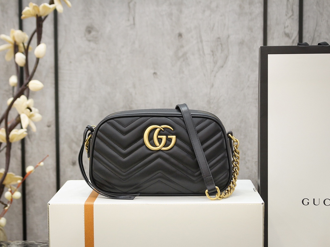 Replica Gucci Gg Marmont Matelasse Shoulder Bag 447632