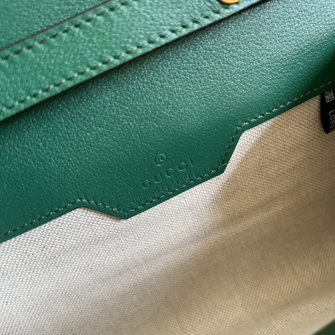 Replica Gucci Gg Small Top Handle Bag With Bamboo - Image 9