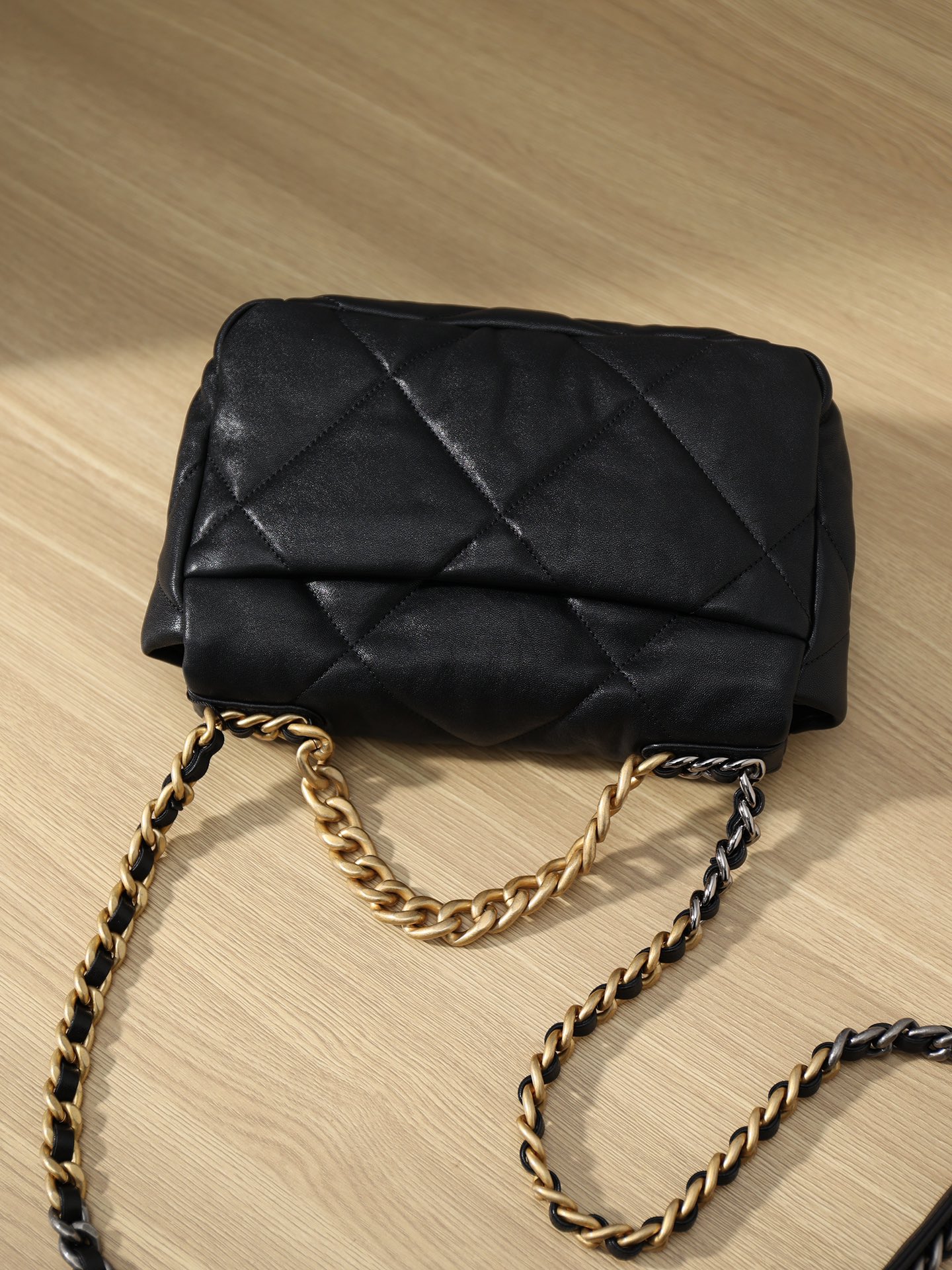 Replica Chanel Cf 19 Black Handbag - Image 8