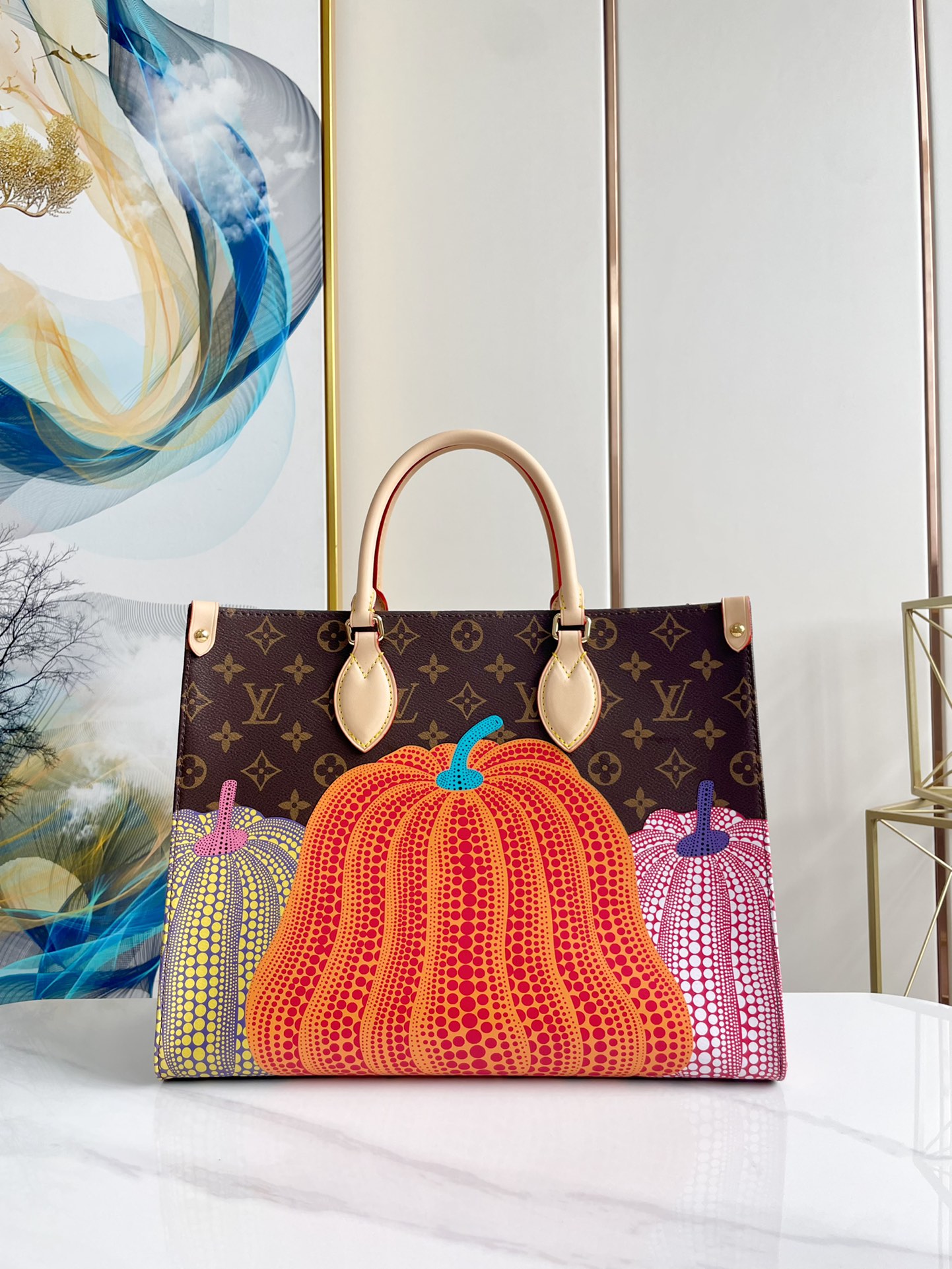 Replica Louis Vuitton Lv X Yk Onthego Mm M46466