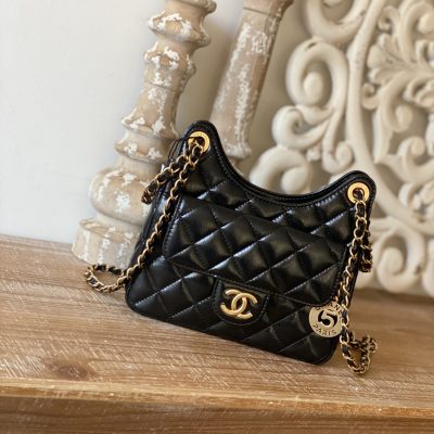 Replica Chanel Cf Mini 3710 Black