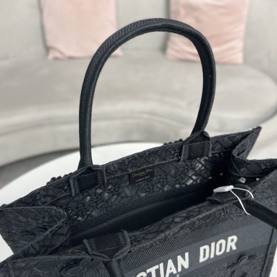 Alternative view of Replica Dior Book Tote Medium D-Lace Macrame M1296Zeax_M911