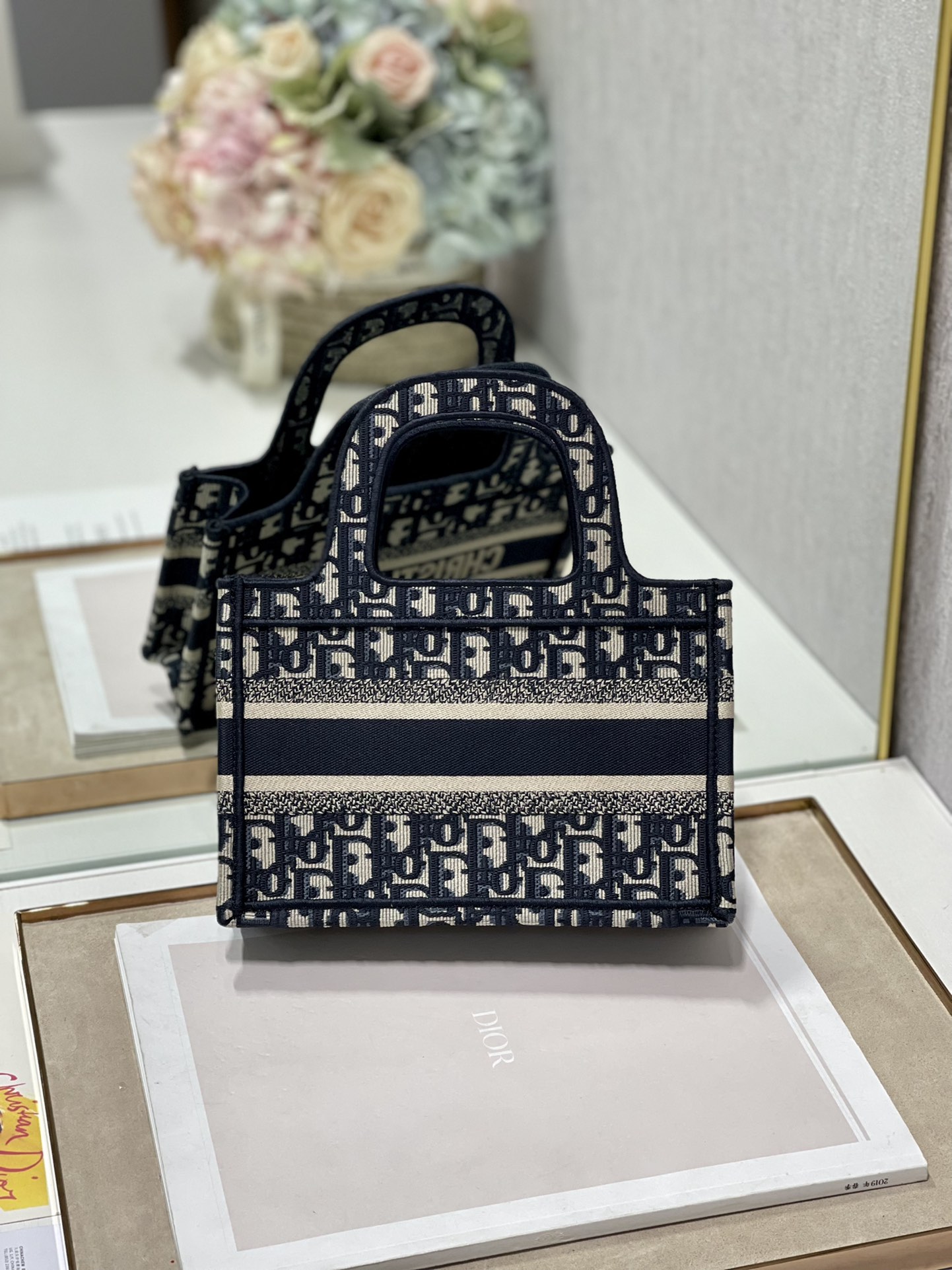 Replica Dior Book Tote Mini Dior Book Tote S5475Zriw_M928 - Image 8