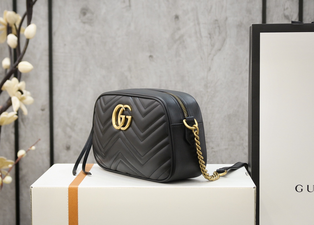Replica Gucci Gg Marmont Matelasse Shoulder Bag 447632 - Image 6