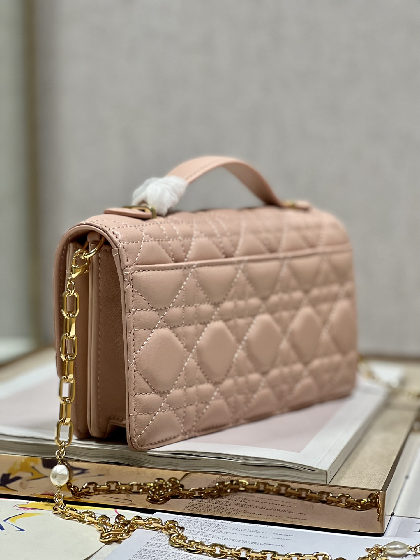 Replica Dior Miss Mini Bag Rose Des Vents Cannage Lambskin S0980Onmj_M49P - Image 5