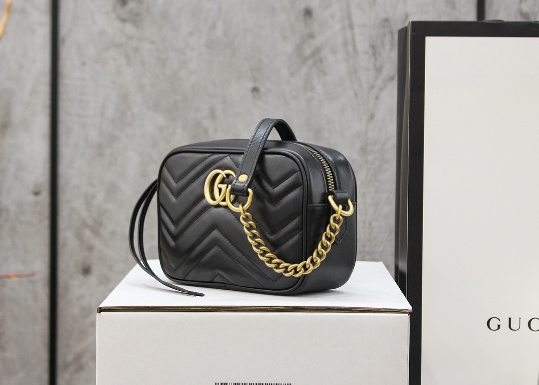 Replica Gucci Gg Marmont Matelasse Mini Bag 448065 - Image 6