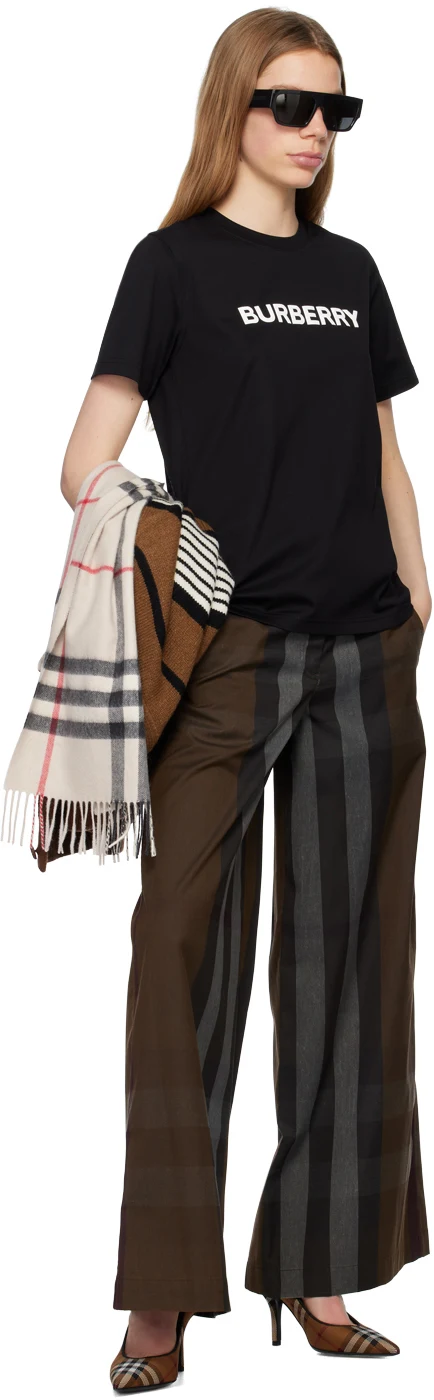 Burberry Giant Icon Check Cashmere Scarf - Image 4