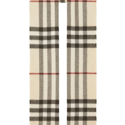 Burberry Giant Icon Check Cashmere Scarf