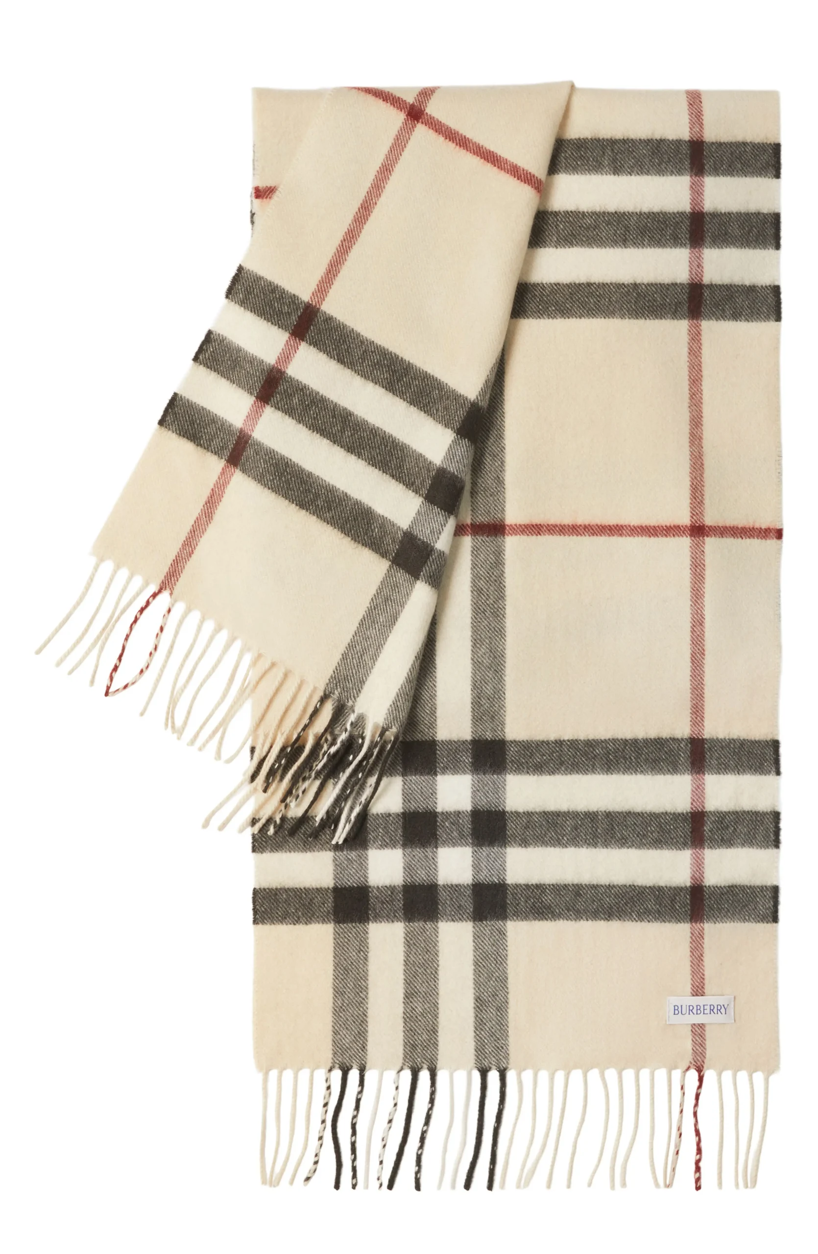 Burberry Giant Icon Check Cashmere Scarf - Image 2