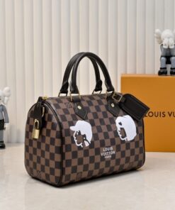 Alternative view of Damier Phriendship Canvas Speedy 25 Bandouliere