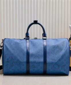 Alternative view of Keepall Bandouliere 50 In Navy River Blue