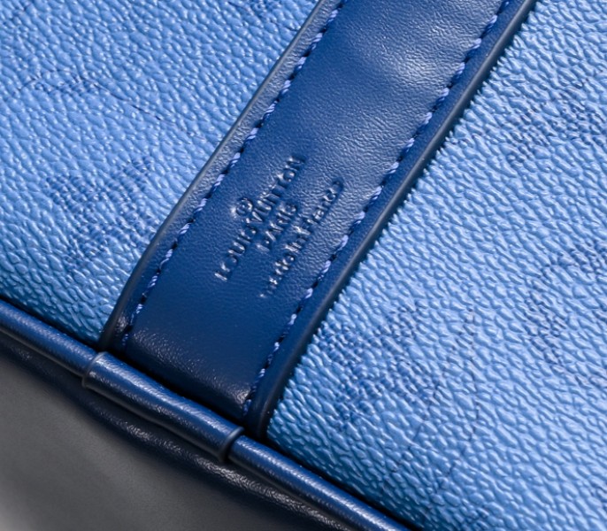 Keepall Bandouliere 50 In Navy River Blue - Image 8