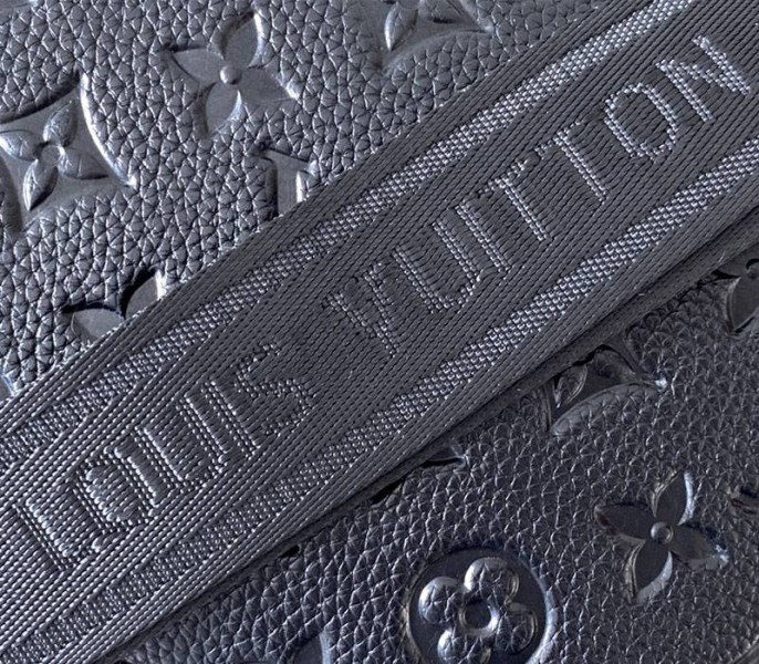 Louis Vuitton Monogram Empreinte Petite Malle Souple Handbag In Black - Image 8