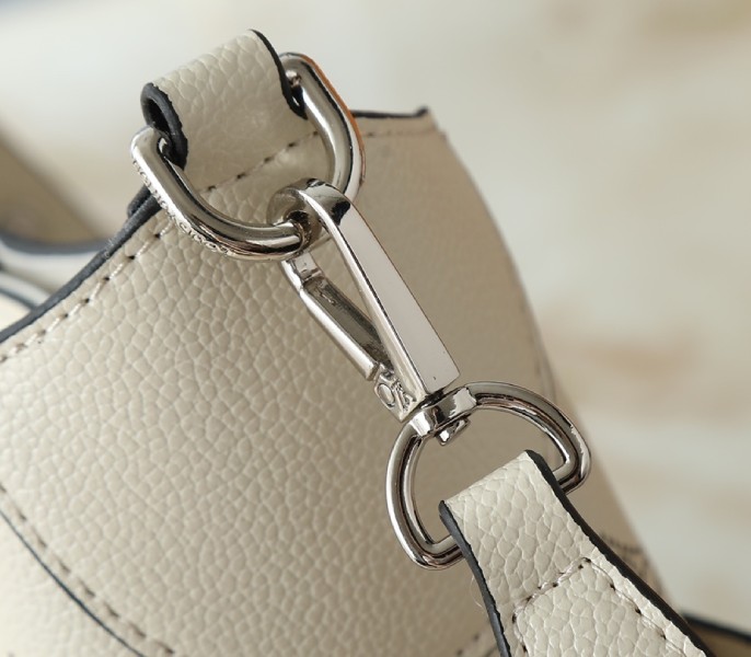 LV Mahina All Around MM Bag In Cream Beige - Image 8