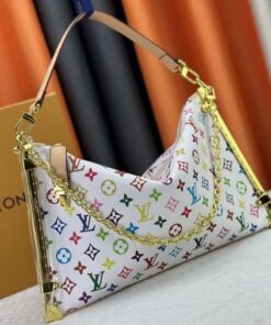 Alternative view of Louis Vuitton X TM Multicolored Lucky Trunk In White