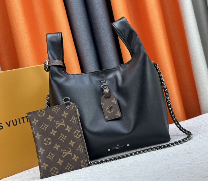 Louis Vuitton Atlantis Vibe MM In Black