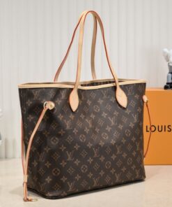 Alternative view of Louis Vuitton Monogram Canvas Neverfull MM Tote In Beige
