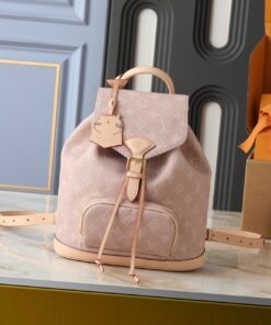 Fake Louis Vuitton Meowgram Canvas Montsouris PM Backpack M15135