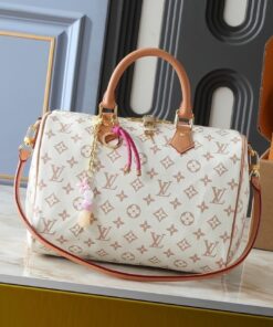Monogram Dune Canvas Speedy Soft 30 Lucky