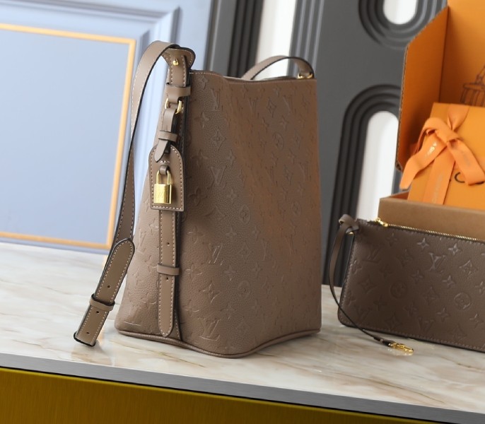 Replica Louis Vuitton Monogram Empreinte All In GM In Smoke Gray M25823 - Image 3