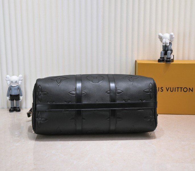 Monogram Empreinte Keepall Bandouliere 45 In Black - Image 3