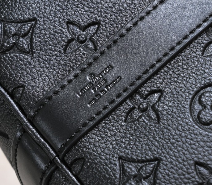 Monogram Empreinte Keepall Bandouliere 45 In Black - Image 6