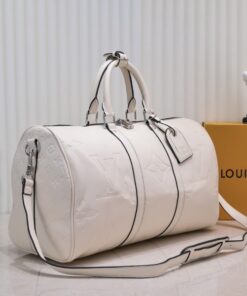 Alternative view of Monogram Empreinte Keepall Bandouliere 45 In Cream